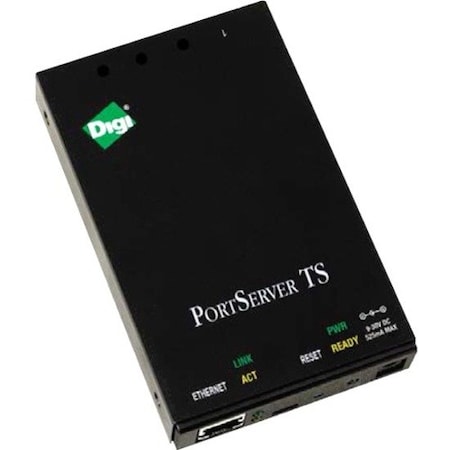 Digi International PORTSERVER TS 4 PORT RS-232 RJ-45 SERIAL TO ETHERNET DEVICE SERVER, 9-30VDC 70002045